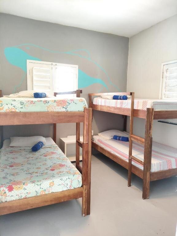 Cama en dormitorio compartido Vila da Sereia hostel e pousada