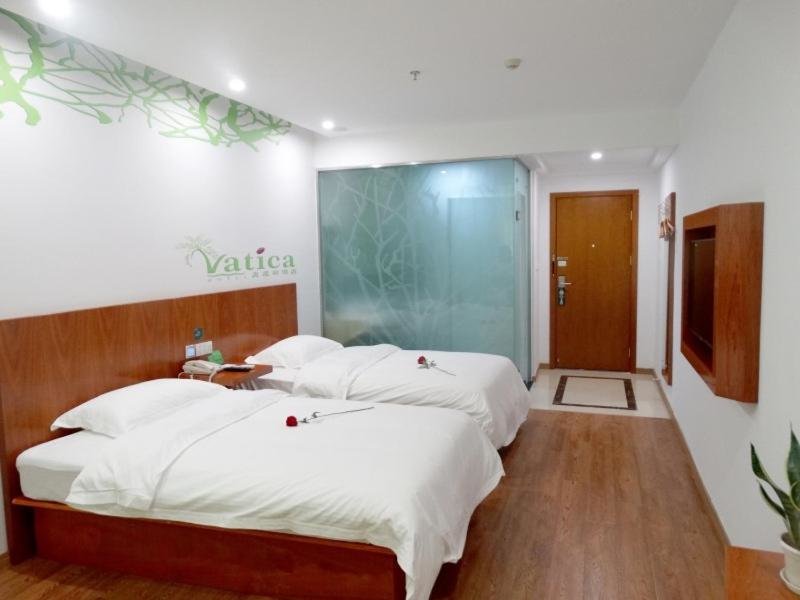 Deluxe Double room Vatica Jiangsu Lianyungang Haizhou District Government Zhongyin Mingdu Hotel