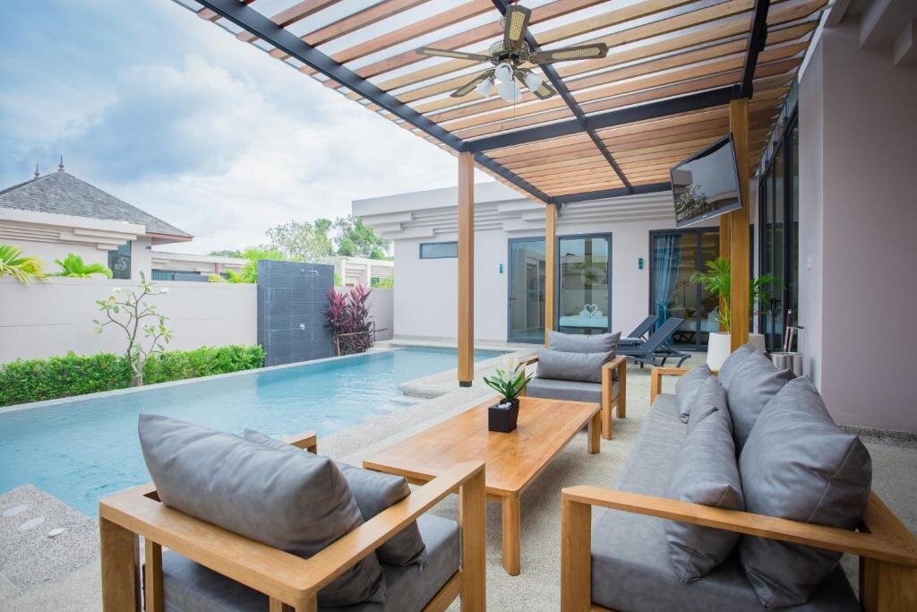 Villa 3 camere Gold Chariot Pool Villa, Phuket - SHA Plus Certified