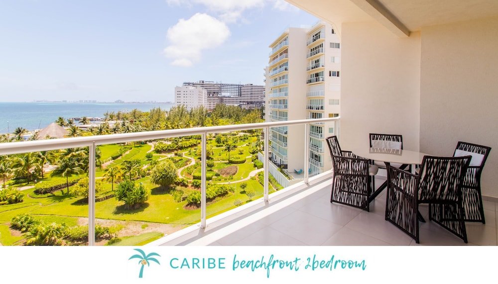 Apartamento CARIBE Beachfront 2 BDR- Incredible Oceanview
