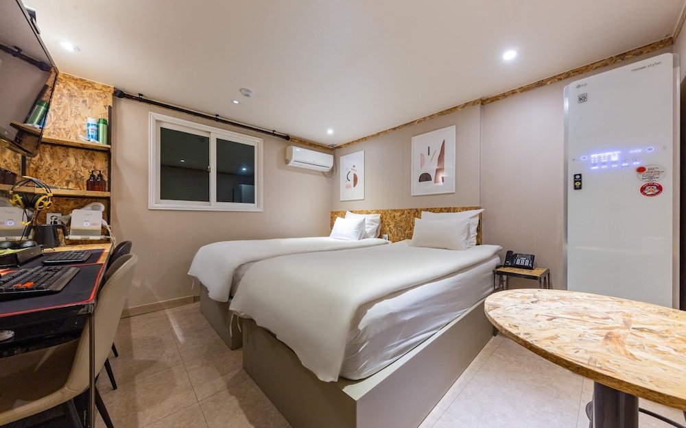 Deluxe double chambre Cheongju Business Hotel JA