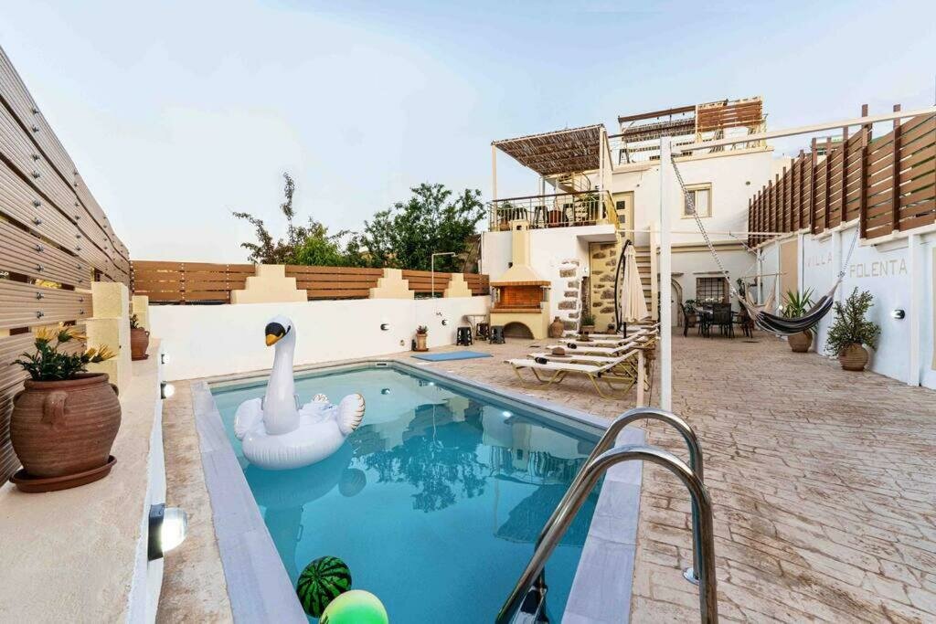 Villa Villa Polenta - Kournas with pool, up to 8 persons