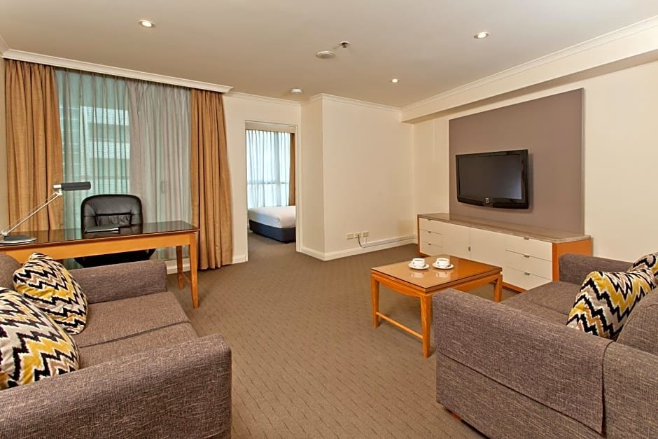 Suite 2 Schlafzimmer Rydges Darling Square Apartment Hotel