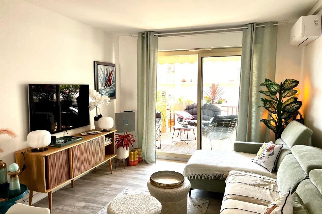 Apartamento Bnb Renting 1 bb apt of 40m with superb terrace of 13m air conditioning
