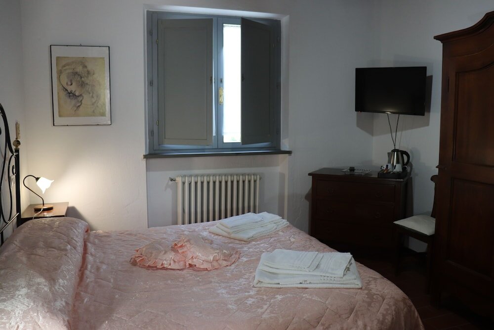 Двухместный номер Deluxe c 1 комнатой с балконом и с видом на бассейн Badia il Vingone