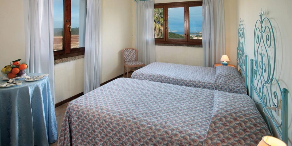 Номер Comfort с видом на море Hotel Pulicinu