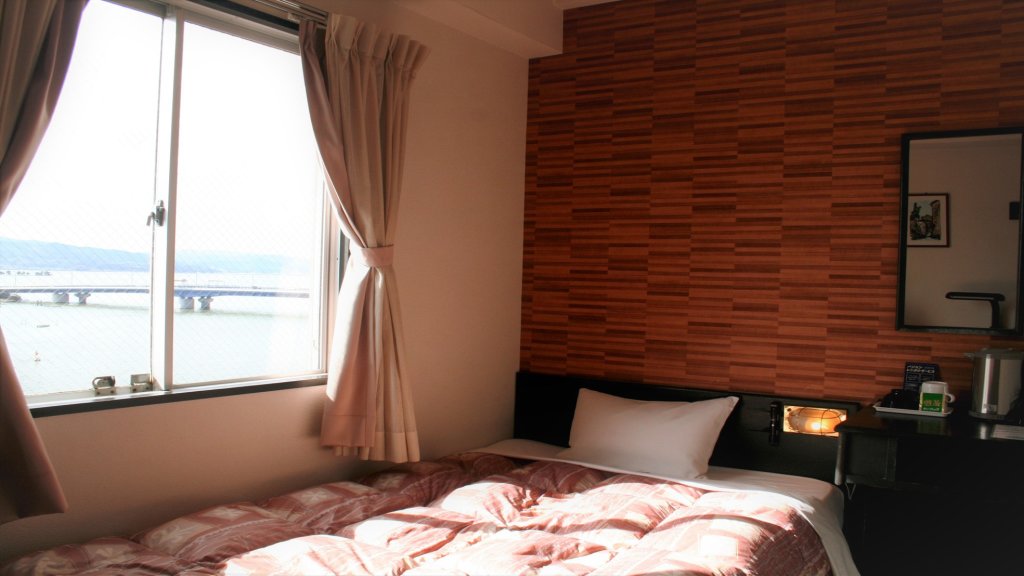 Standard simple chambre Vue sur le lac All Running Onsen Matsue City Hotel Honkan