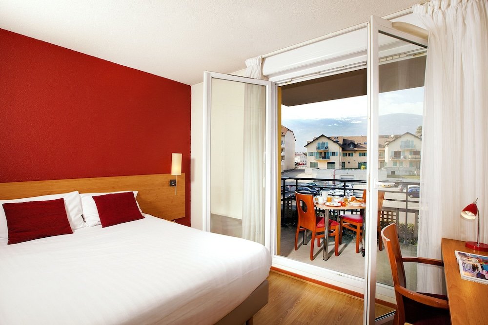 Apartment 1 Schlafzimmer mit Balkon Séjours & Affaires Genève Saint Genis