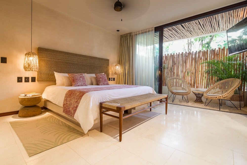 Luxus Apartment 3 Zimmer mit Gartenblick Copal Tulum Hotel