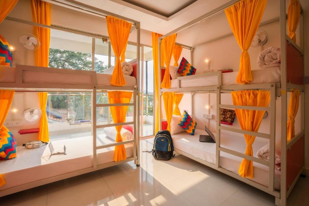 Bed in Dorm (female dorm) goSTOPS Goa, Baga