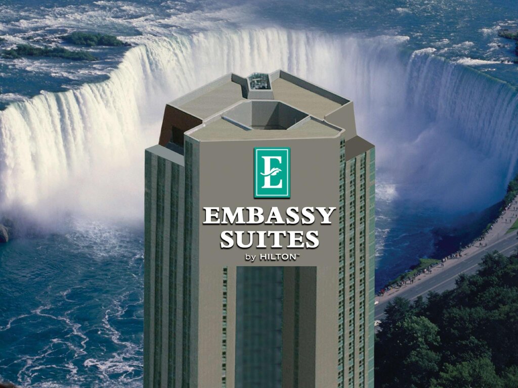 Люкс с 2 комнатами Embassy Suites by Hilton Niagara Falls/ Fallsview