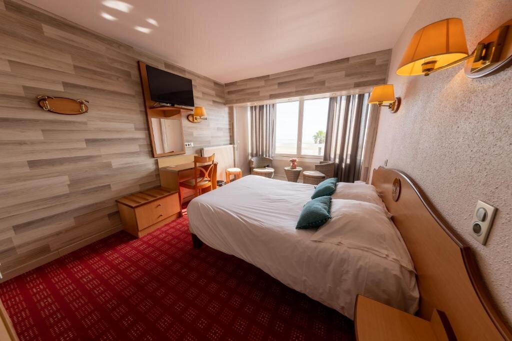 Standard Double room with sea view Hôtel Méditerranée