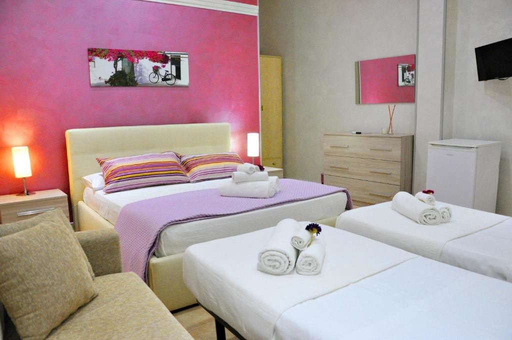 Standard quadruple chambre Bed and Breakfast Morghella
