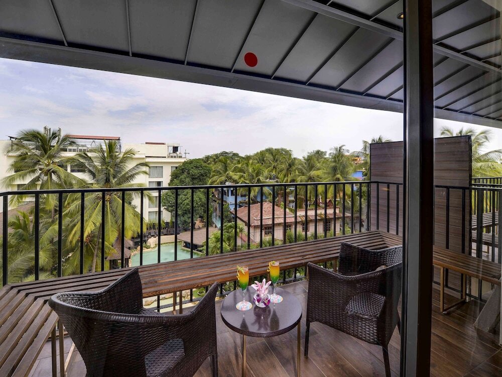 Luxe double chambre avec balcon et Avec vue Novotel Goa Candolim