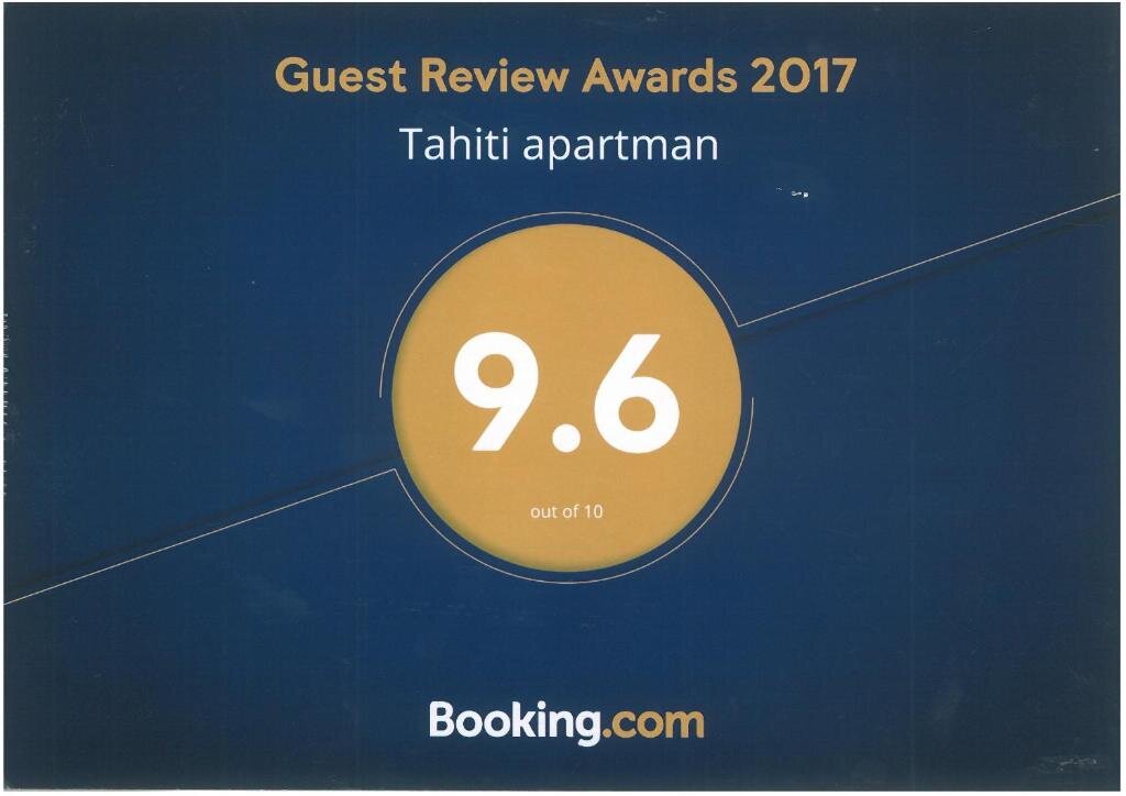 Апартаменты c 1 комнатой Tahiti apartman
