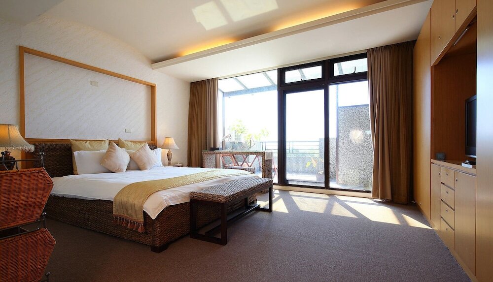 Deluxe double chambre Vue sur l'océan Pine Sea and Flower Hostel