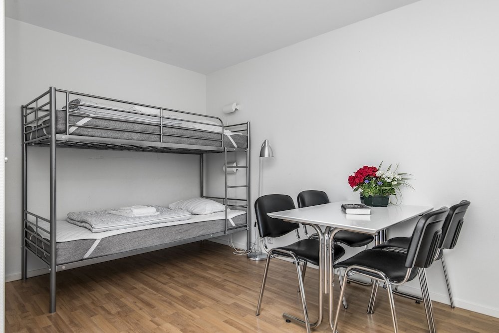 Standard Vierer Zimmer mit Gartenblick Tallbackens Gård & Vandrarhem