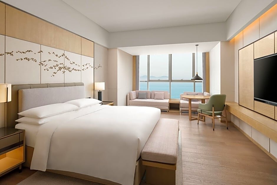 Двухместный номер Standard с видом на океан Yantai Marriott Hotel