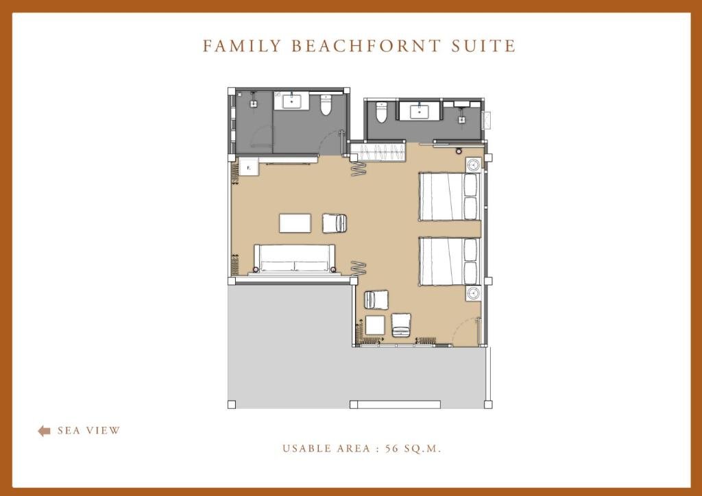 Standard Family room Ban Saithong Beach Resort