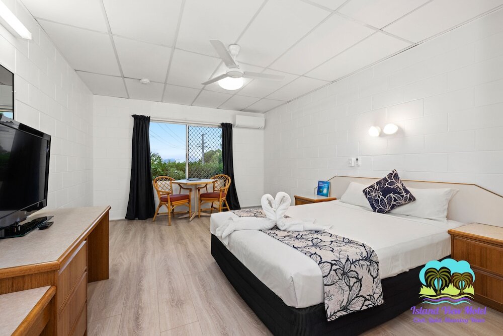 Standard Doppel Zimmer mit Gartenblick Island View Motel