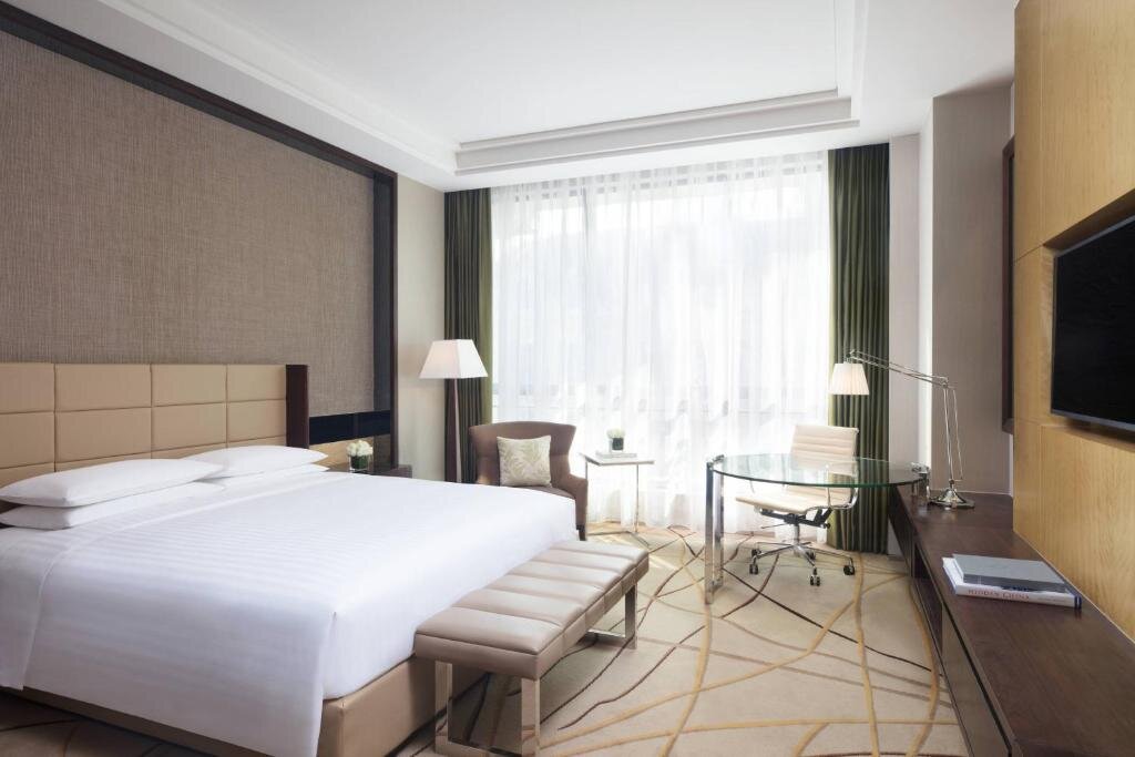 Двухместный номер Deluxe Courtyard by Marriott Shanghai Changfeng Park