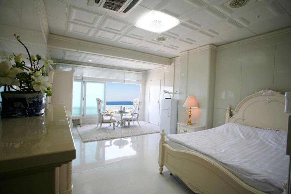 Habitación De lujo con vista al océano Donghae Boyang Hot Spring Convention Hotel