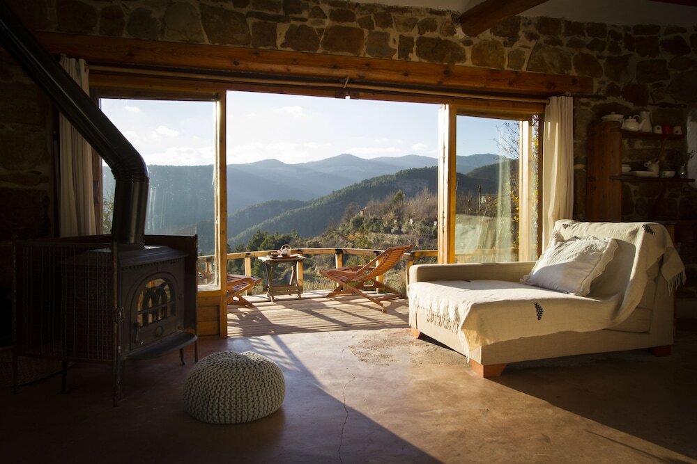 Cabaña 1 dormitorio con vista a la montaña Mar de la Carrasca
