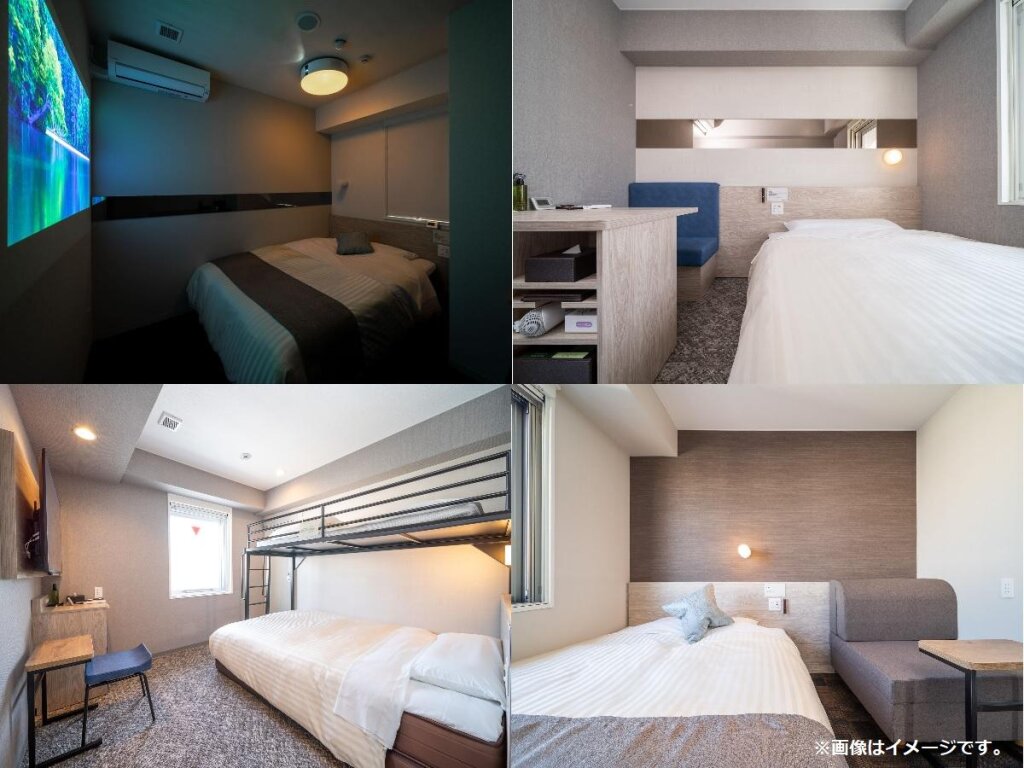 Номер Standard с 3 комнатами Super Hotel Mitazono Sendai Airport