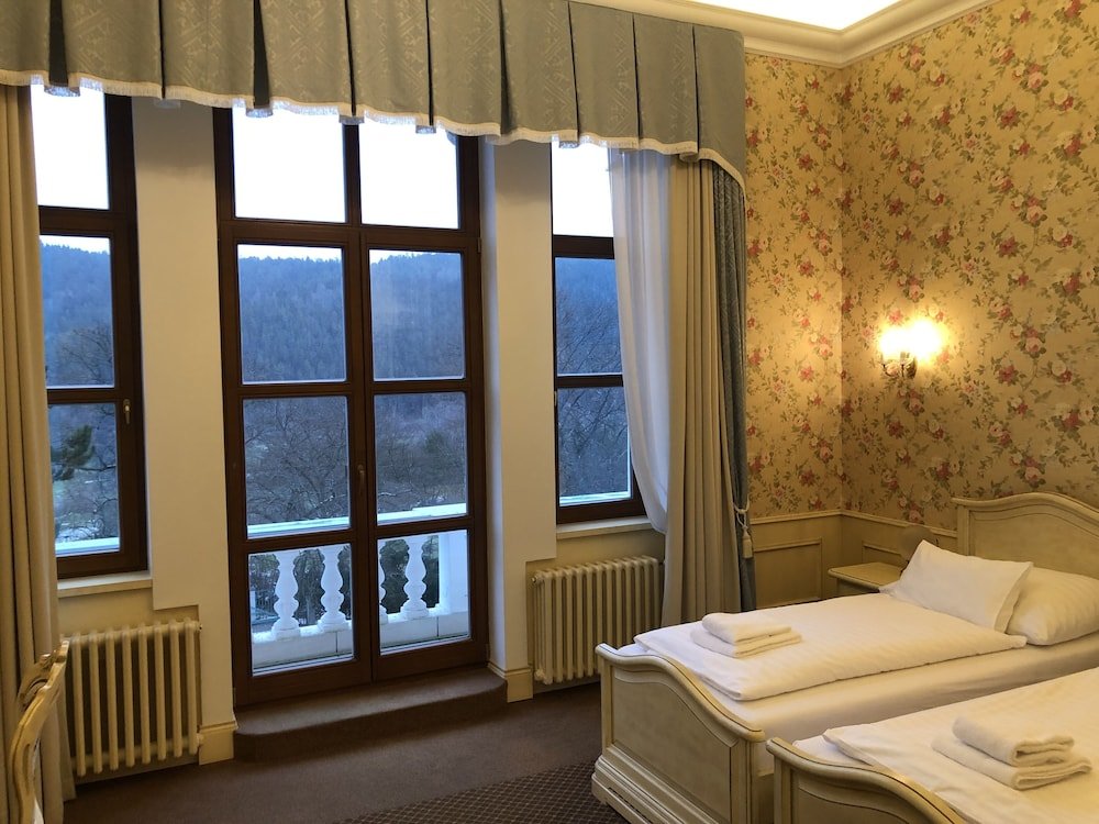 Standard Doppel Zimmer mit Balkon Hotel Château Cihelny