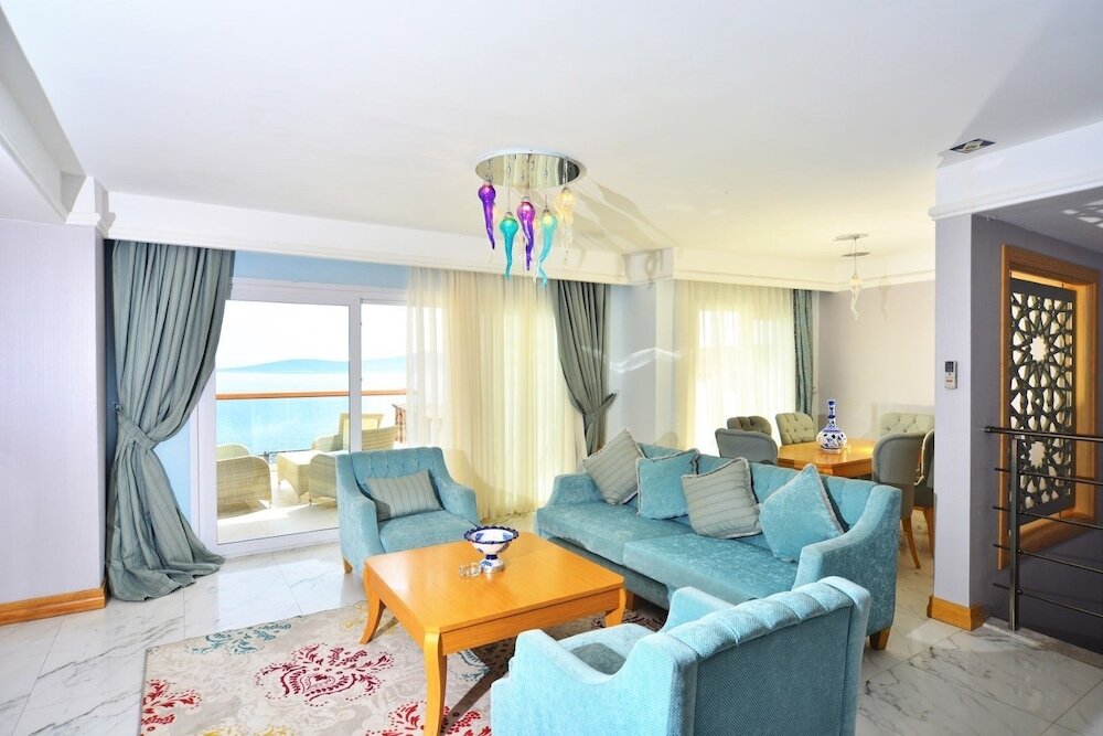 Номер Standard Дуплекс с 3 комнатами с видом на море BVS Bosphorus Resort Hotel & Spa