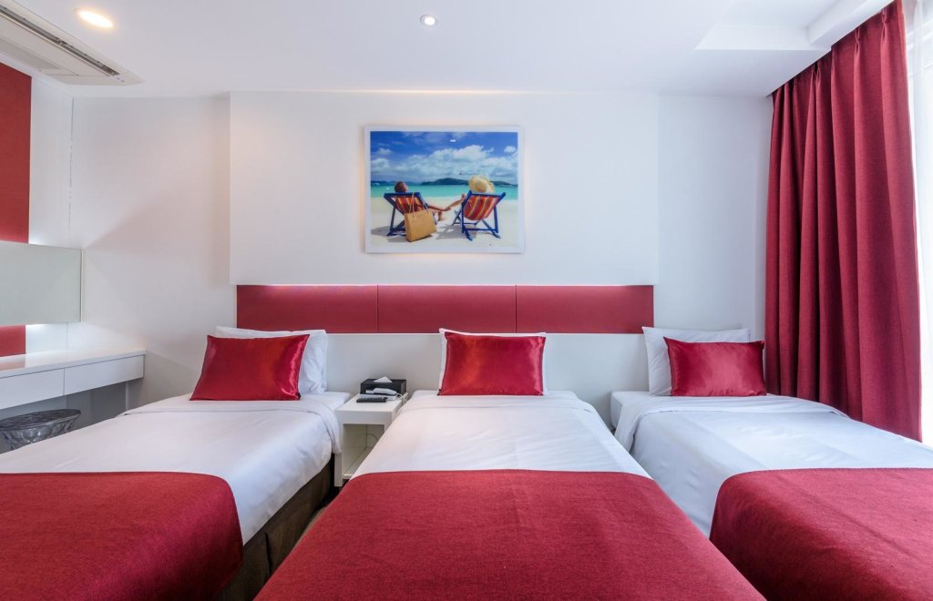 Standard Dreier Zimmer mit Stadtblick Aimi Jeju Beach Hotel