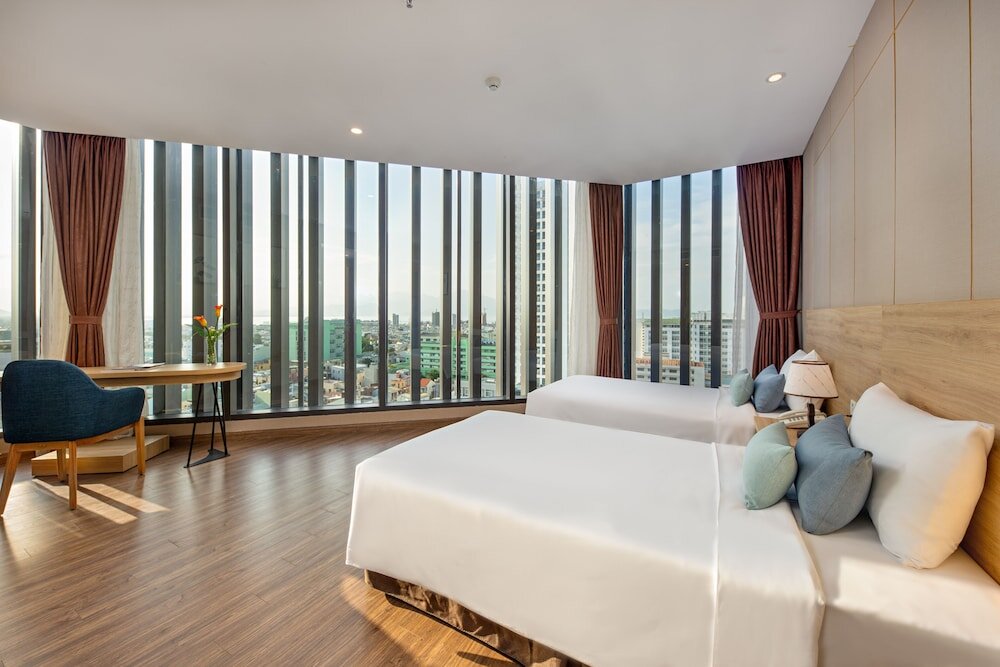 Семейный номер Standard с 2 комнатами с видом на город G8 Luxury Hotel and Spa Da Nang