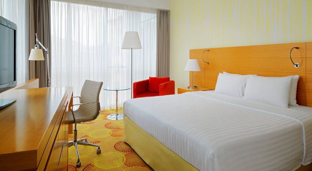 Номер Deluxe Courtyard by Marriott Budapest City Center