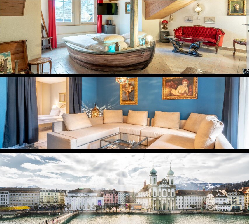 Double Chalet Altstadt Hotel Magic Luzern