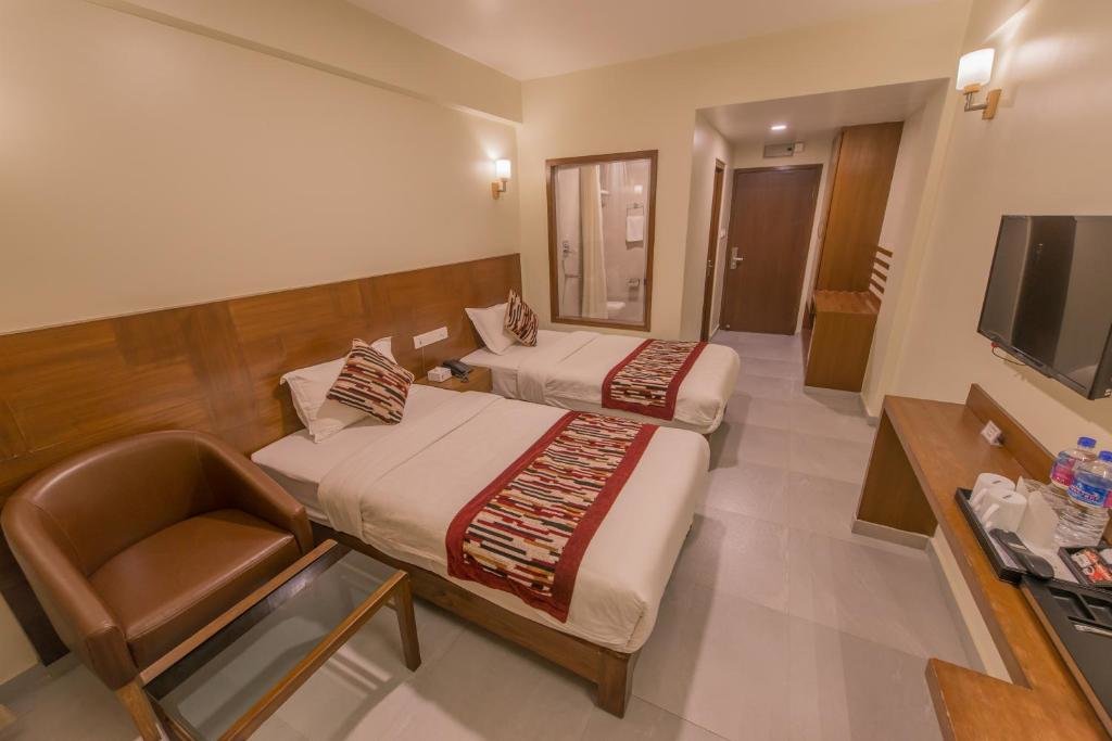 Standard famille chambre avec balcon Hotel Haven O' Ganga