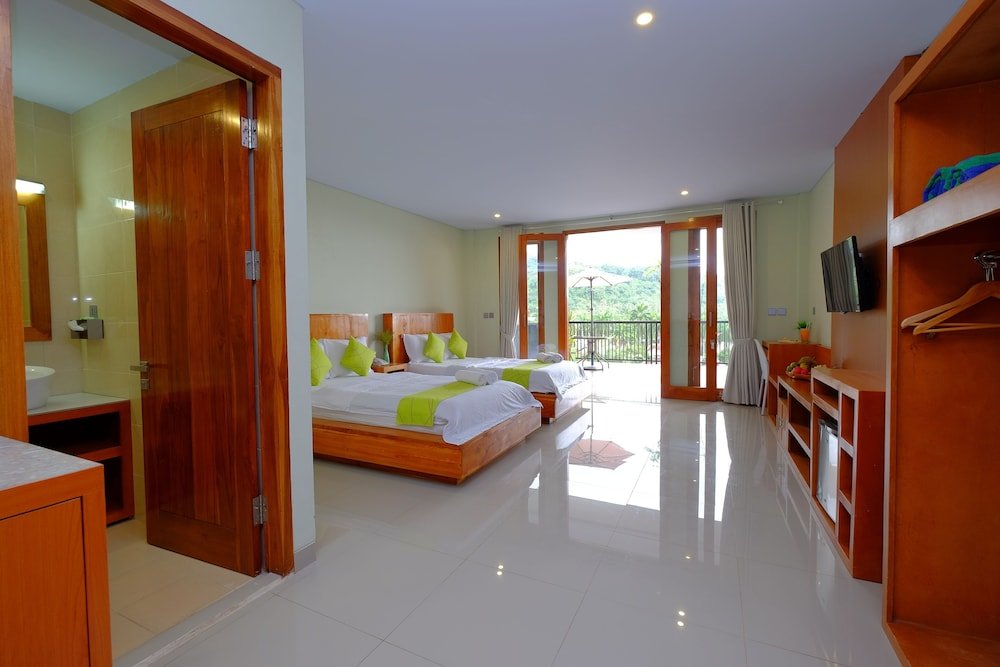 Standard Double room with balcony and with mountain view Villa Mata'ano