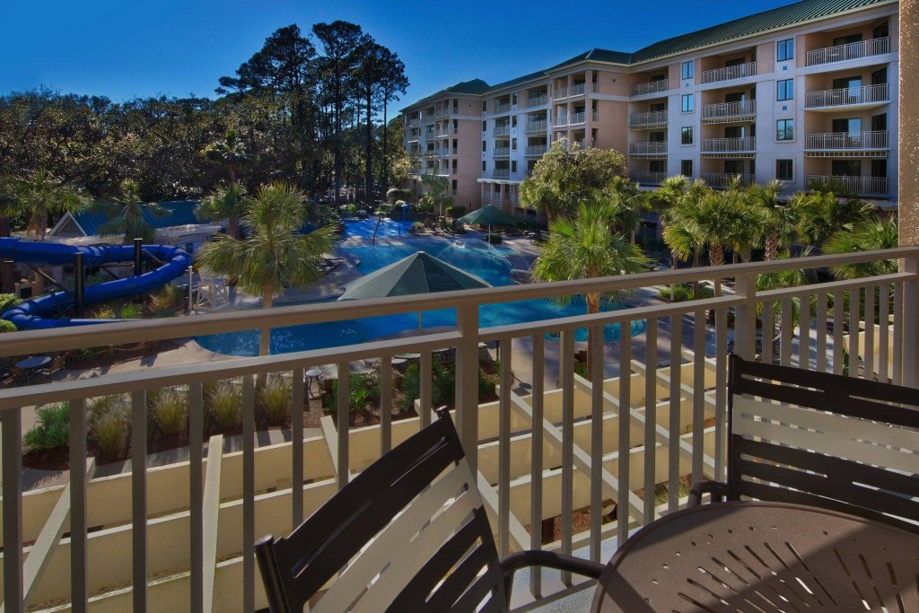 Вилла с 2 комнатами с балконом и с видом на сад Marriott's Barony Beach Club