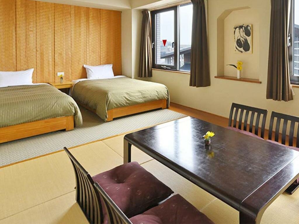 Standard Quadruple room with sea view Miyajima Coral Hotel