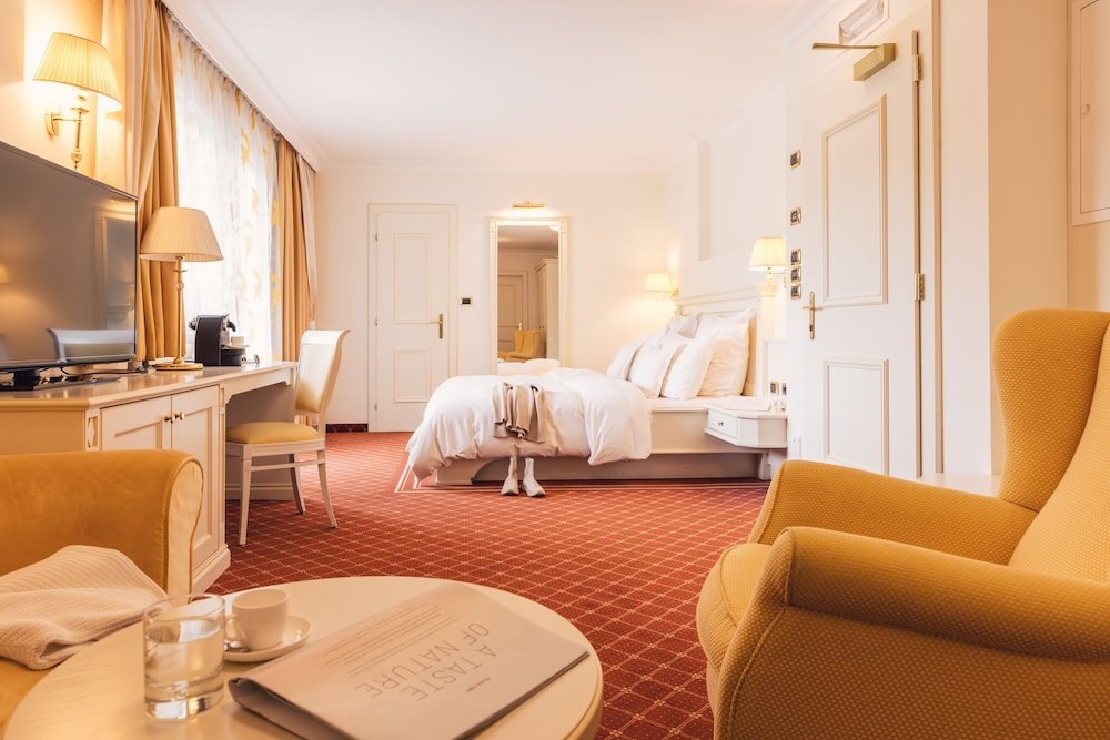 Standard double chambre avec balcon Alpenpalace Luxury Hideaway & Spa Retreat