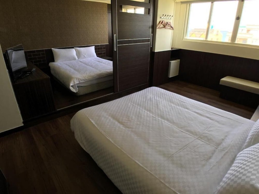 Deluxe quadruple chambre Vue mer Penghu An-I Hotel