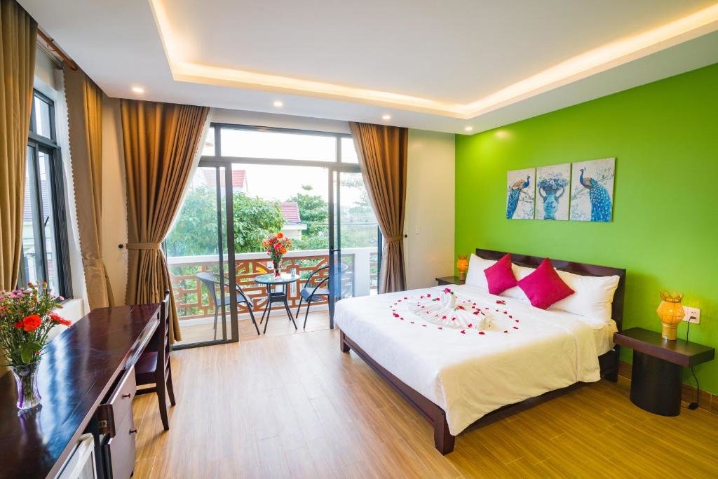 Deluxe double chambre avec balcon An Bang Beach Hai An Villa