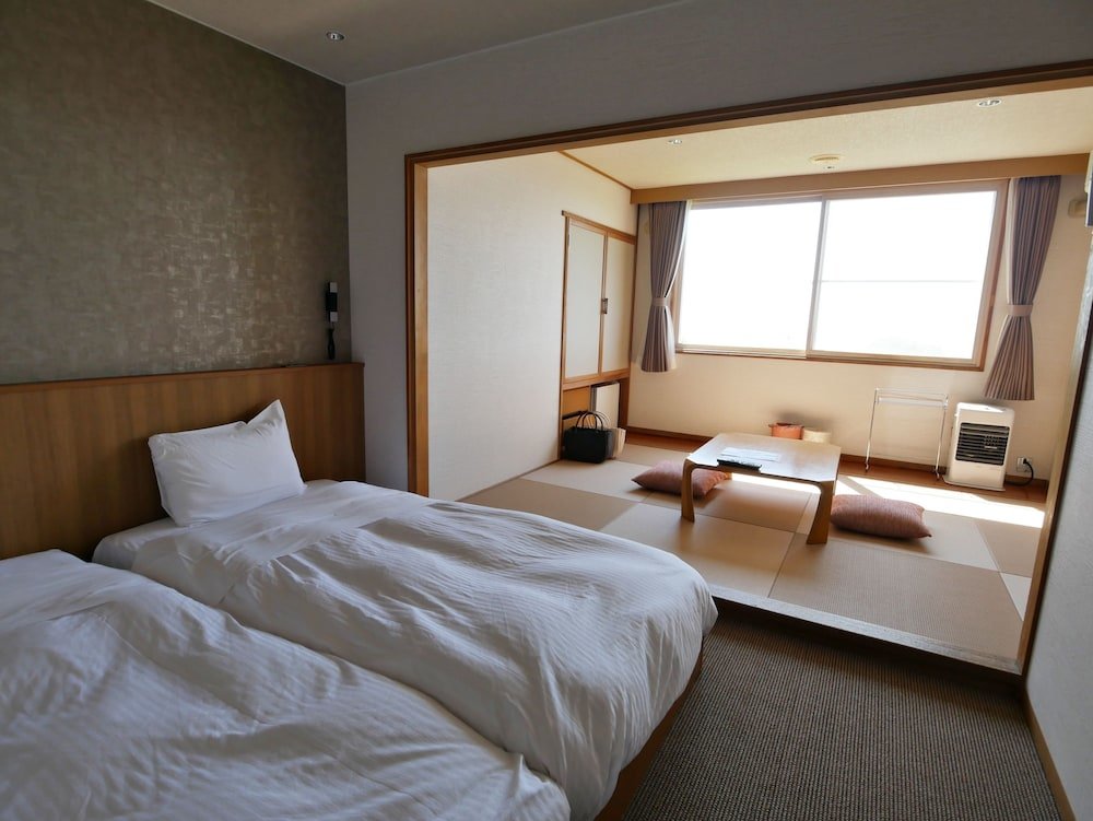 Camera doppia Standard con vista sull'oceano Shiretoko Yuhi No Ataruie Onsen Hostel