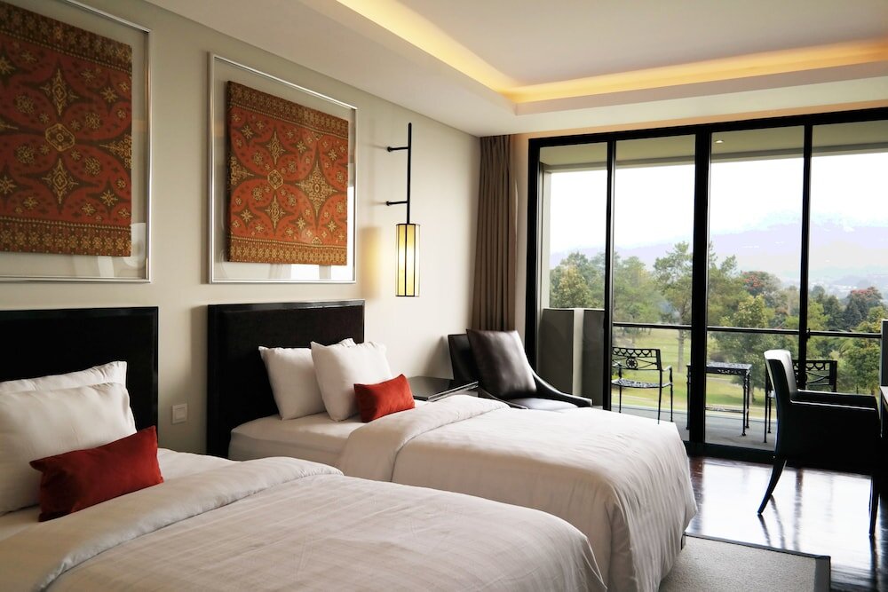 Deluxe double chambre Vue sur le golf Handara Golf & Resort Bali
