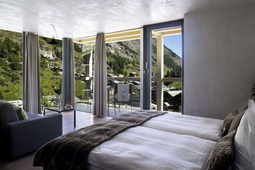 Superior Doppel Zimmer mit Balkon und mit Blick Hotel Garni Matterhorn Focus AG