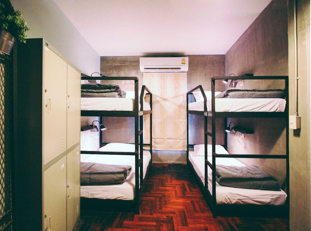 Standard quadruple chambre A7 Hidden Hostel Bangkok