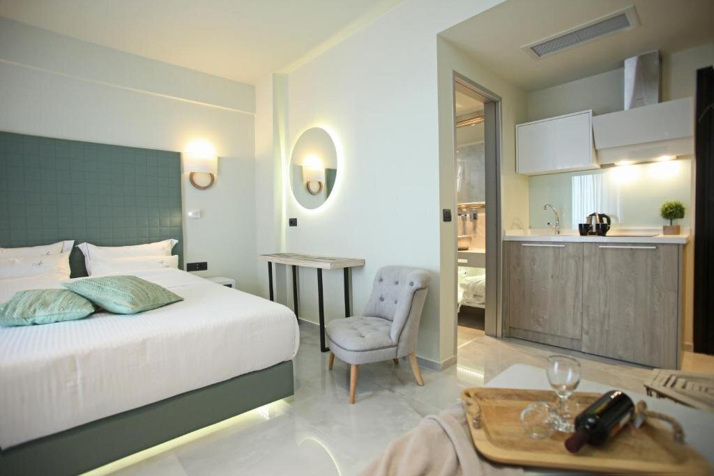 Supérieure triple chambre Vue mer Athinais Luxury Apartments