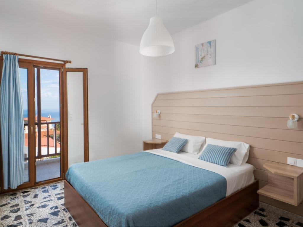 Standard triple chambre Vue mer Spiros-Soula Family Hotel & Apartments