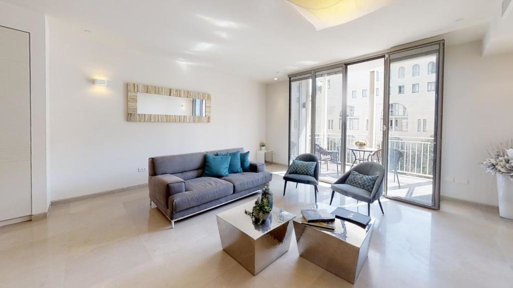 Appartement avec balcon Rental Israel-Mamila Residences 14