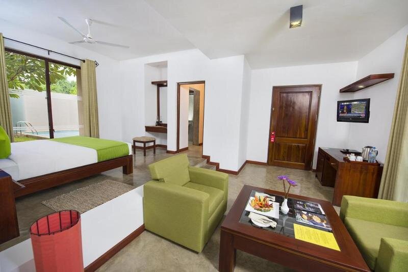 Habitación doble Estándar con balcón y con vista a la bahía Mandara Resort Mirissa