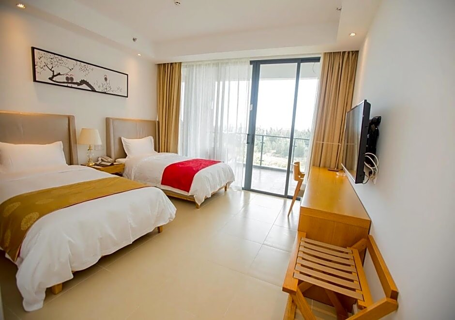 Suite 3 Zimmer mit Gartenblick Fu Hai Tang Resort Haitang Bay